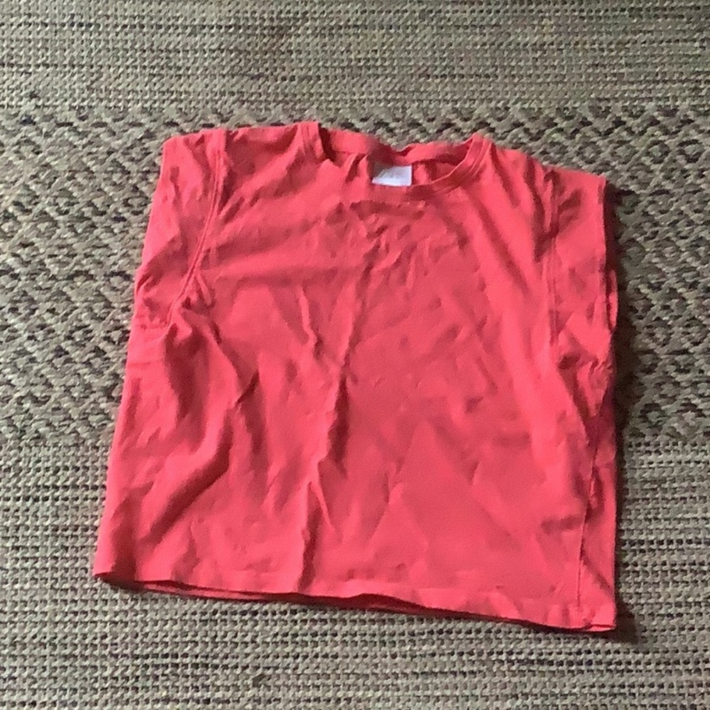 Kids Zara no sleeve pink shirt